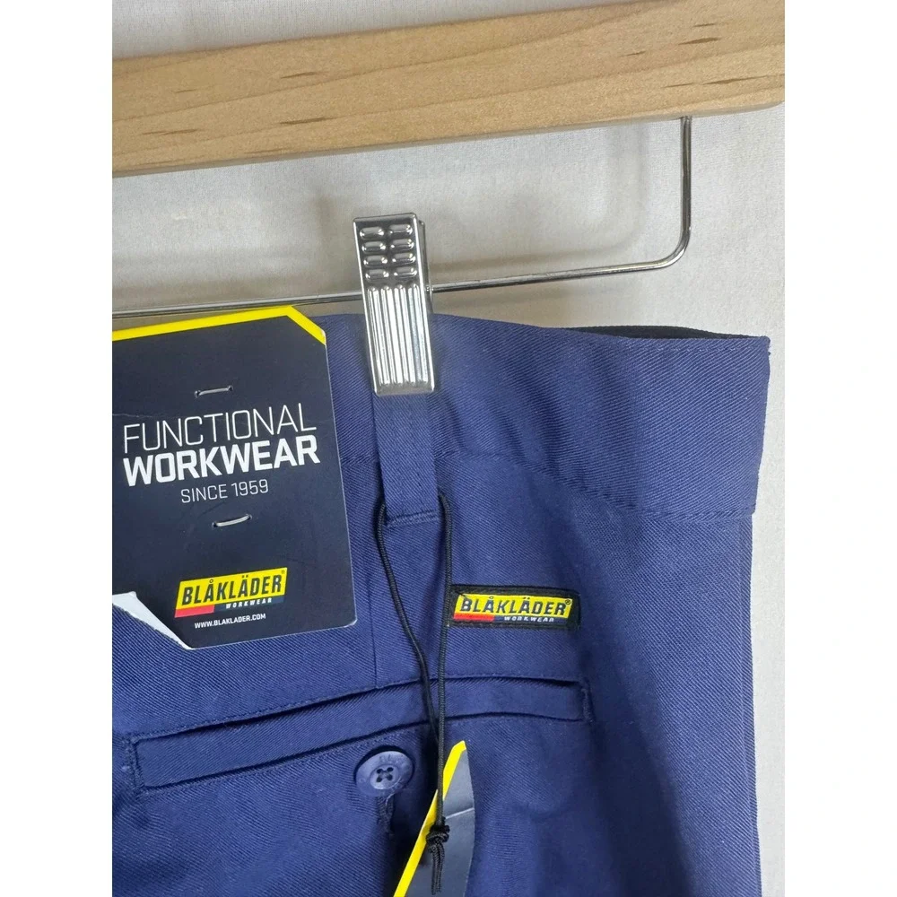 Blaklader Navy Blue Functional Workwear Cargo Pants Mens 30x32 NWT‎